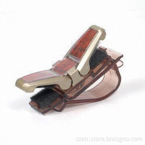 Eyeglass Holder with Stylish Design, Made of Plastic, Ideal for Cars